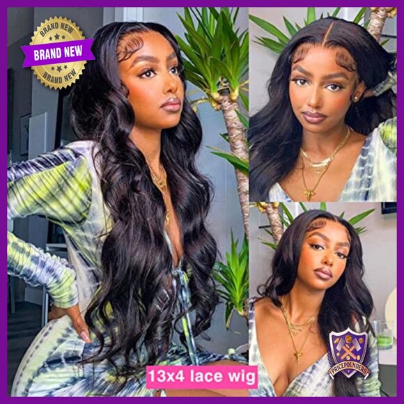 26 Inch Brazilian Human Hair Wig 13x4 Lace Front Glueless Body Wave main image 4